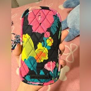 Hilo Meadow Floral Pattern Vera Bradley Glasses Holder